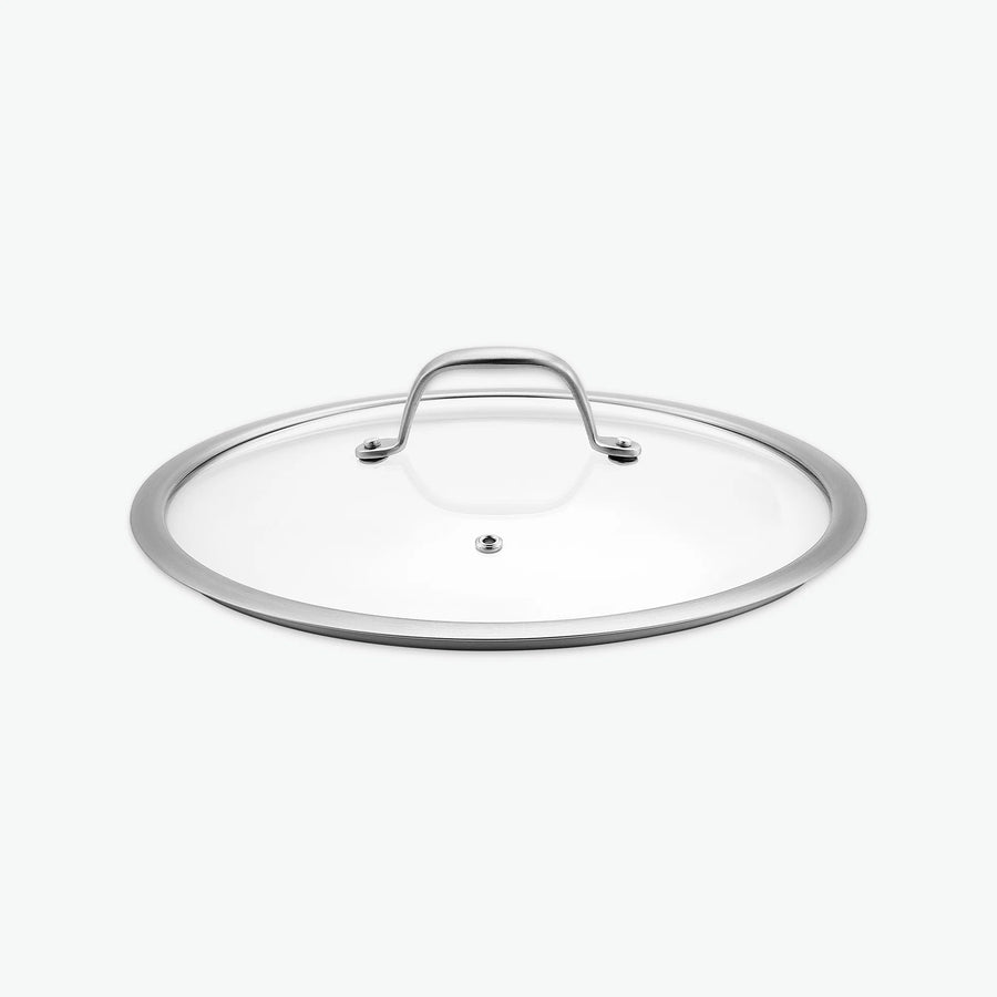 Glasdeckel für die 3-Ply-Serie, Ø28 cm, schräg von vorn