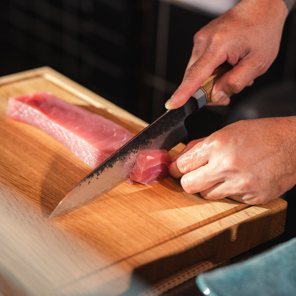 Shojin Kashi Kochmesser – Eiche