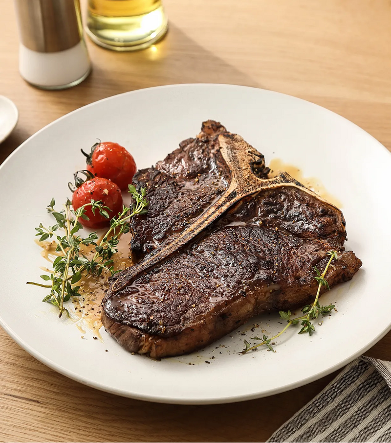 T-Bone-Steak mit Vanille
