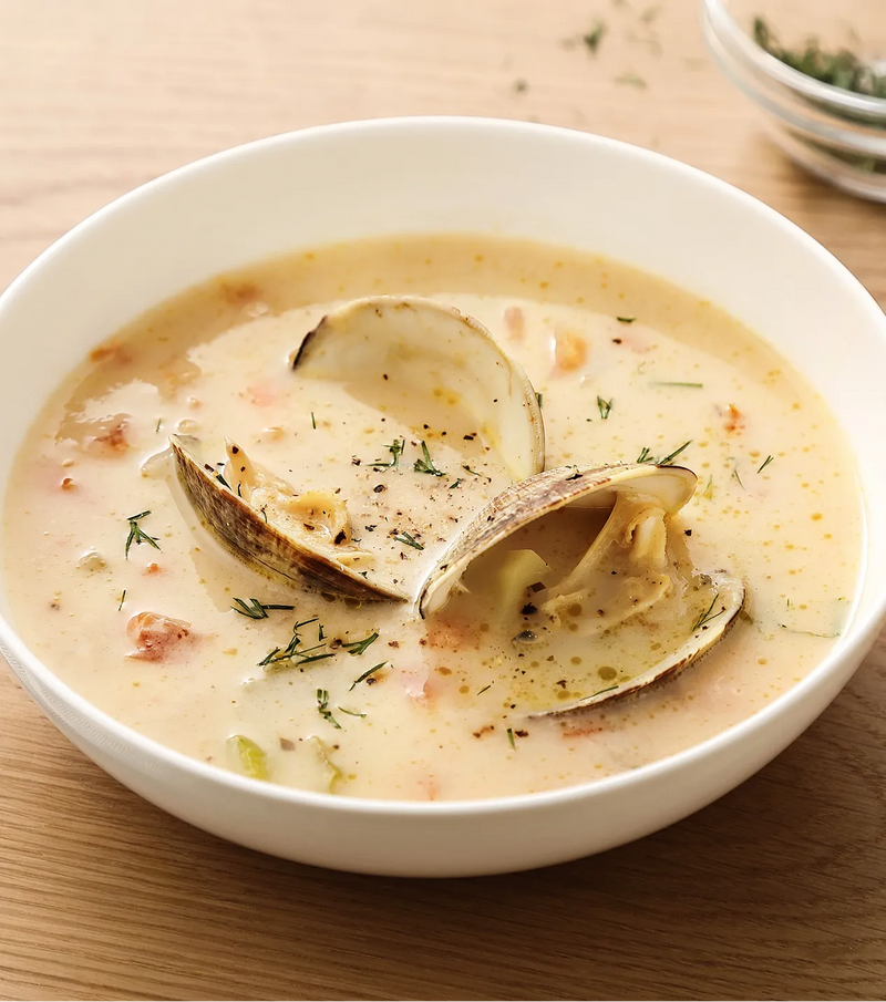 Muschelsuppe