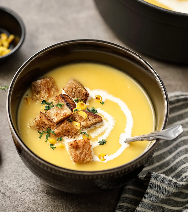 Cremige Maissuppe