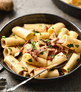 Cremige Pilzpasta