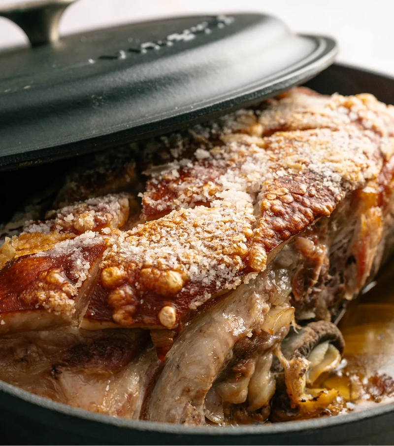 Schweinebraten mit knuspriger Kruste