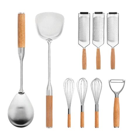 Küchenhelfer-Set aus Metall