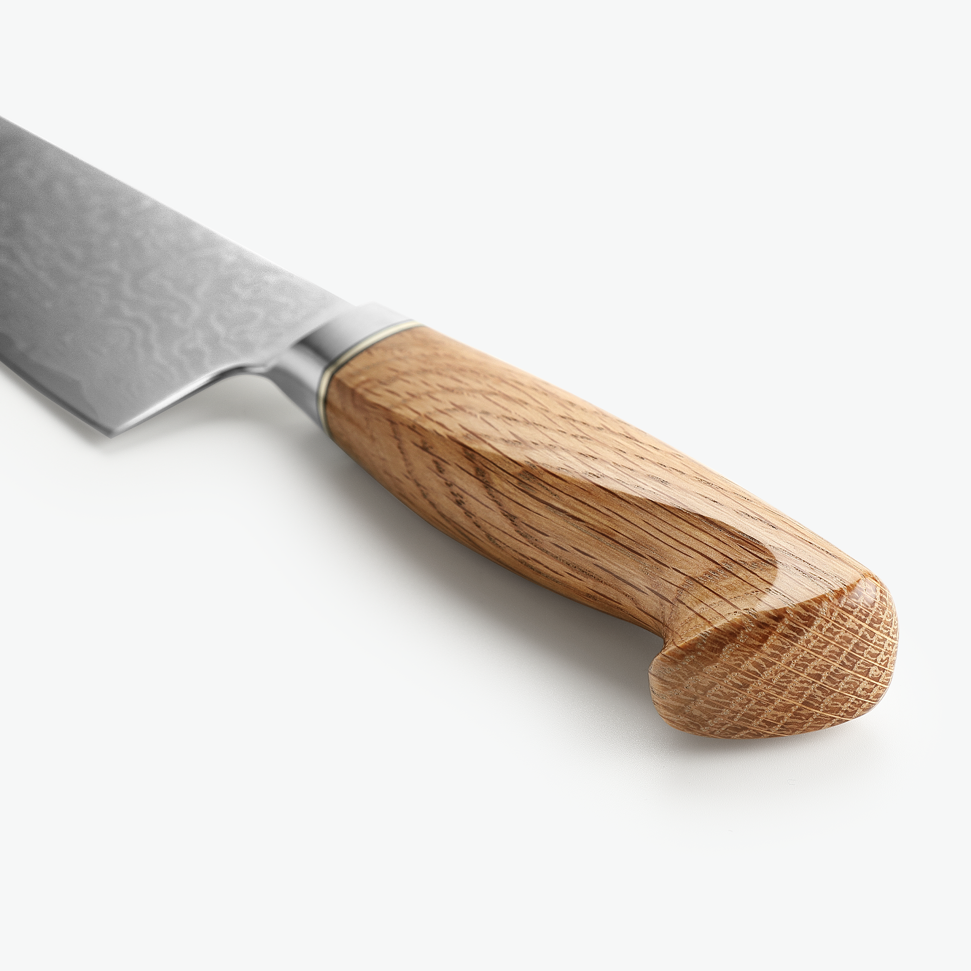 Shojin Kaku Gyuto Kochmesser – Eiche