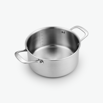Kochtopf – 3-ply Edelstahl