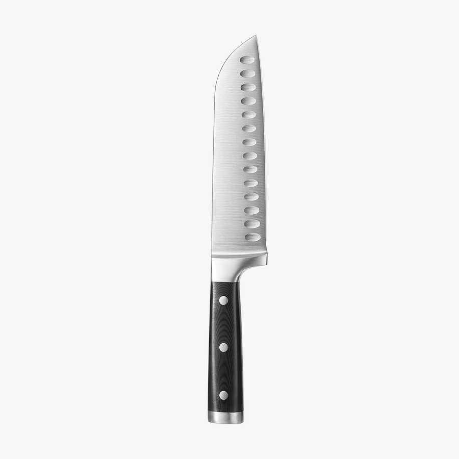 Classic Santokumesser, 18 cm, mit Griff aus G-10, von vorn
