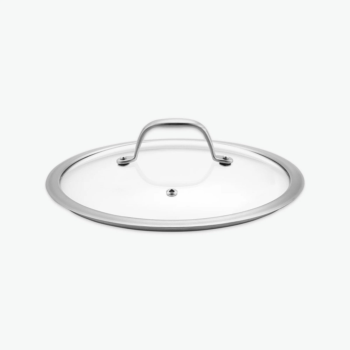Glasdeckel für die 3-Ply-Serie, Ø24 cm, schräg von vorn