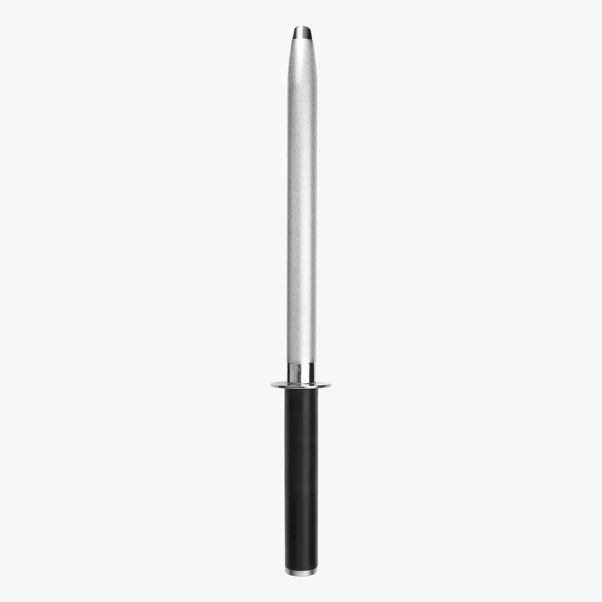 Wetzstahl Pro mit Griff aus G-10, stehend, von vorn
