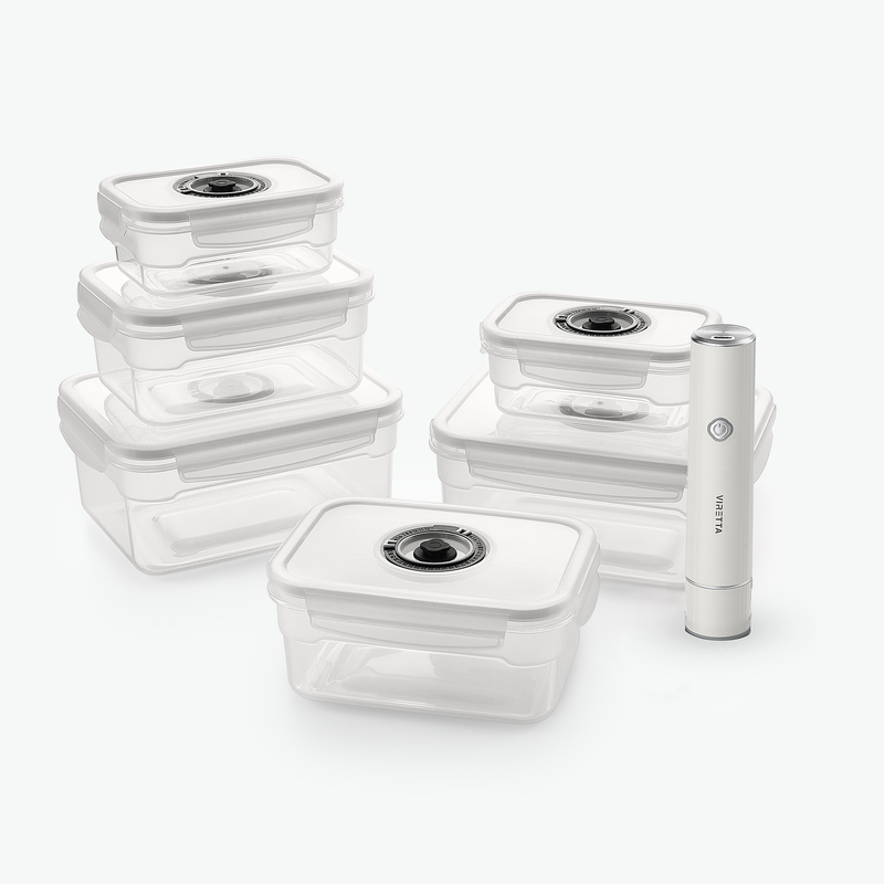 Plastic Vacuum Container Set