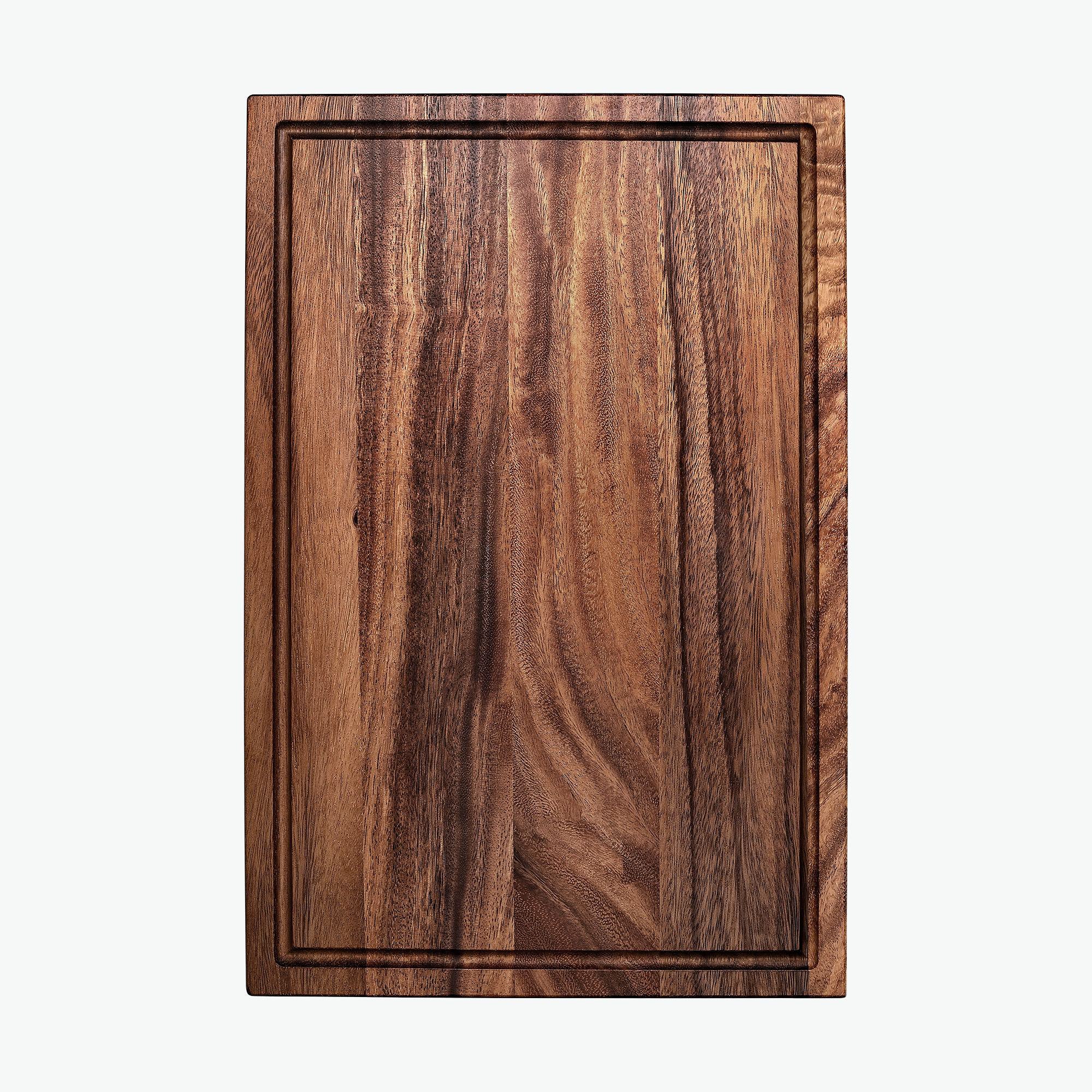 Cutting board with juice groove – Walnut